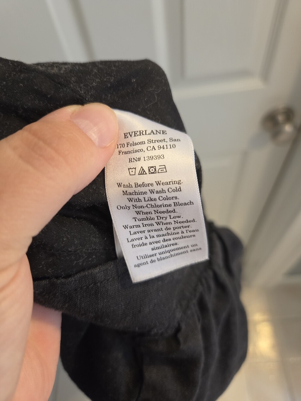 Everlane 100% Linen Wrap Midi Skirt — Size 2 - Picture 2 of 4